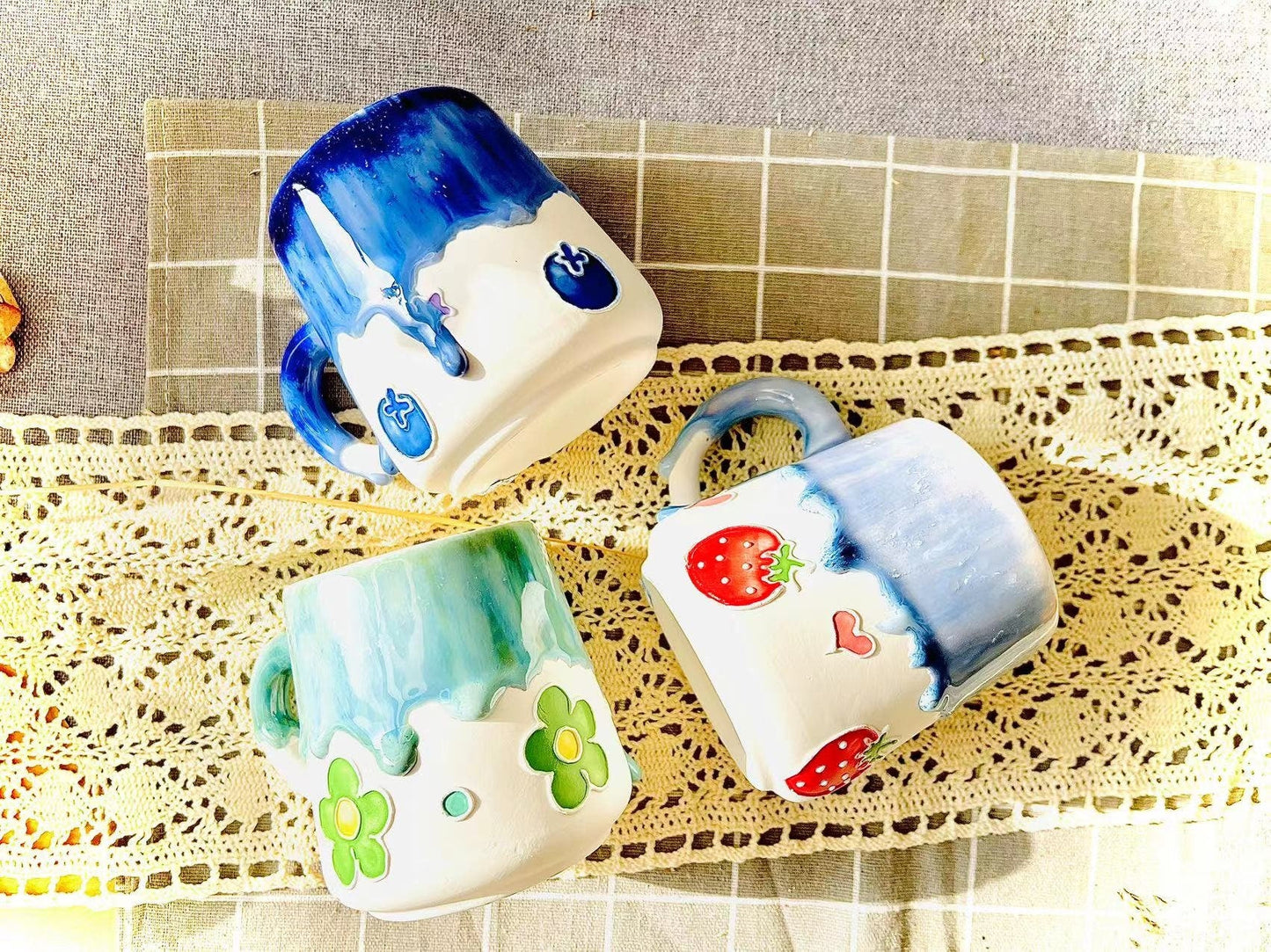 Hand-Painted Personalized Mug With Vibrant Colors