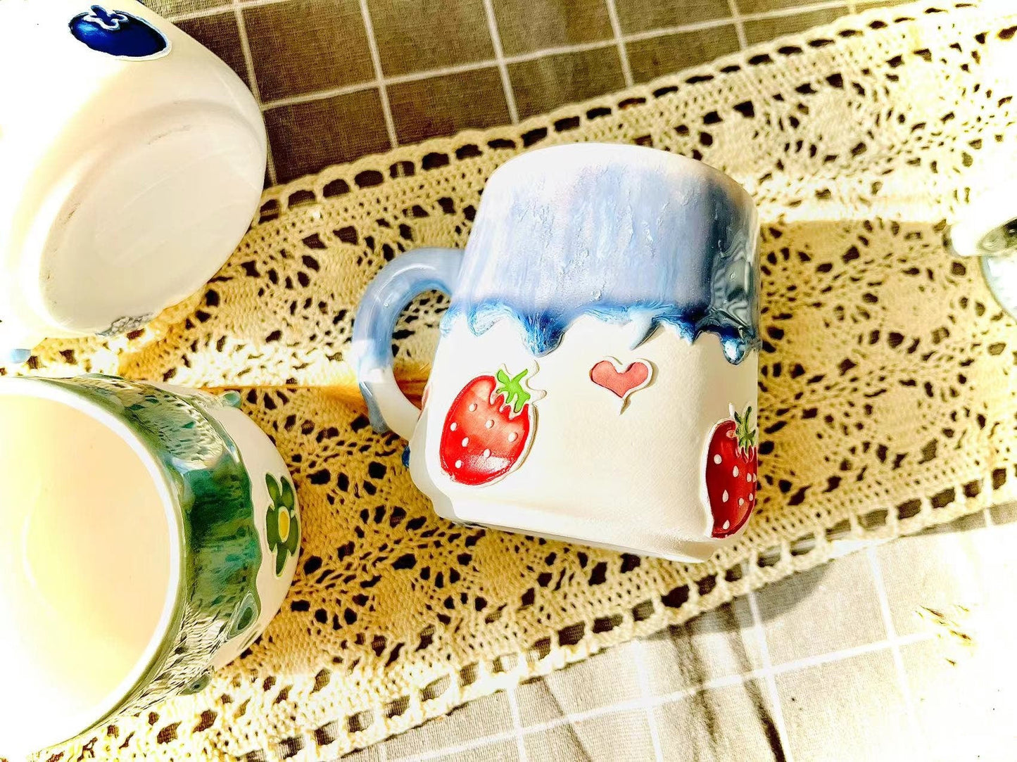 Hand-Painted Personalized Mug With Vibrant Colors