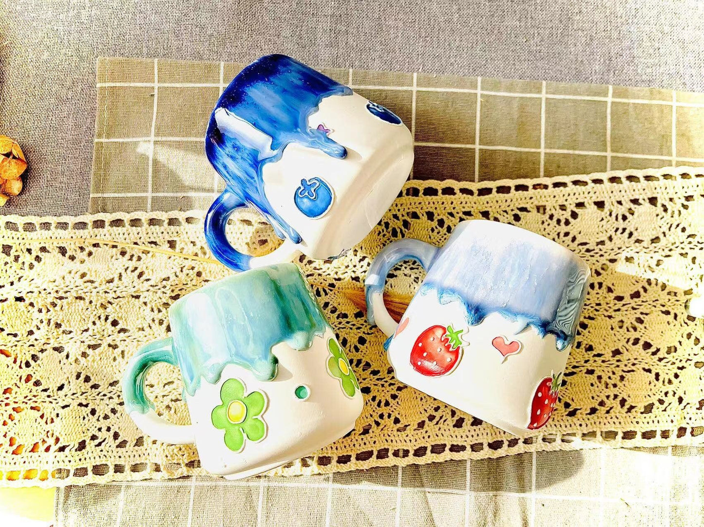 Hand-Painted Personalized Mug With Vibrant Colors